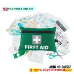 92-Piece Compact Survival First Aid Kit