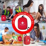 YESDEX 130PCS First Aid Kit for Camping