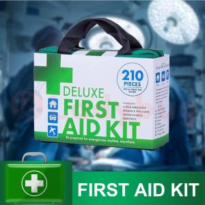 210-Piece Emergency First Aid Kit for Camping