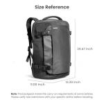 Tomtoc 40L Travel Backpack - TSA Approved Rucksack