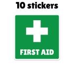 Waterproof First Aid Safety Sign Sticker