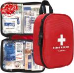130-Piece Travel First Aid Kit for Everyone