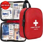 130-Piece First Aid Kit for Home and Travel