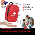130-Piece First Aid Kit for Family Safety