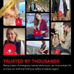 130-Piece First Aid Kit for Family Safety