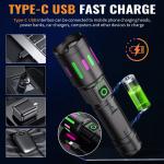 Ultra Bright Rechargeable LED Tactical Flashlight