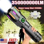 Super Bright 350000000 Lumen LED Tactical Flashlight