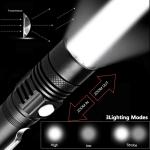 Super Bright 990000LM Rechargeable Tactical Flashlight