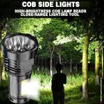 12000000LM USB Rechargeable Tactical LED Flashlight