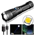 Ultra-Bright 90000LM Rechargeable Tactical Flashlight
