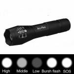 5-Pack Tactical 18650 High Power Flashlights