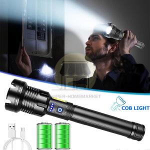 Super Bright 350000000 Lumen Rechargeable LED Flashlight