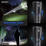 Super Bright 1,000,000 Lumens Rechargeable Tactical Flashlight