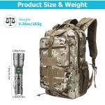 Super Bright 50000000 Lumens Rechargeable Tactical Flashlight