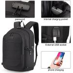 Tzowla Anti-Theft USB Charging Laptop Backpack 40L
