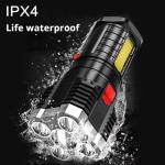 Bright USB Rechargeable Tactical Camping Flashlight