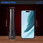 Super Bright 1,000,000 Lumens Rechargeable Tactical Flashlight