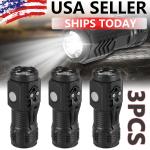 Super Bright Mini Tactical Flashlight with USB Charging