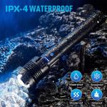 Super Bright 350000000 Lumen Rechargeable LED Flashlight