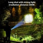 Super Bright 990000LM Rechargeable Tactical Flashlight