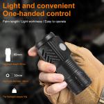 Super Bright Mini Tactical Flashlight with USB Charging