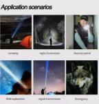 Super Bright 350,000 Lumen LED Tactical Flashlight