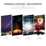 Super Bright 1,000,000 Lumens LED Tactical Flashlight