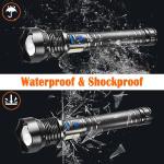 Super Bright 350000000 Lumen Rechargeable LED Flashlight