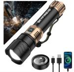 SKYFIRE 1500000LM Rechargeable Waterproof Flashlight