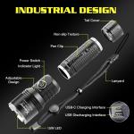 Super Bright 50000000 Lumen Tactical LED Flashlight