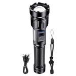 1 Million Lumens LED Tactical Flashlight Rechargeable
