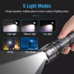 Super Bright 9000000 Lumens Rechargeable Tactical Flashlight