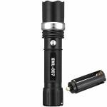 3-Pack Tactical Zoomable 18650 Flashlights