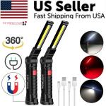 Rechargeable Magnetic COB LED Work Light Lamp