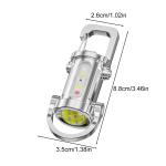 Super Bright Mini Rechargeable LED Flashlight Keychain