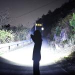 1 Million Lumens LED Tactical Flashlight Rechargeable