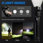 Super Bright XHP90.2 LED Tactical Flashlight