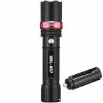 3-Pack Tactical Zoomable 18650 Flashlights