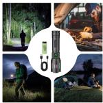 Super Bright 35000000 Lumen LED Tactical Flashlight