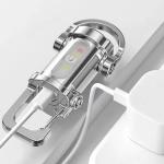 Super Bright Mini Rechargeable LED Flashlight Keychain