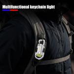 Super Bright Mini Rechargeable LED Flashlight Keychain