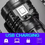 Ultra Bright 12M LM Tactical LED Flashlight