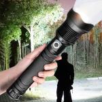 Super Bright Rechargeable Tactical LED Flashlight 350000000 Lumens