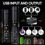 Bright 990000LM Tactical Rechargeable LED Flashlight