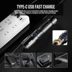 Super Bright 350000000 Lumen Rechargeable LED Flashlight