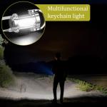 Super Bright Mini Rechargeable LED Flashlight Keychain