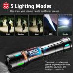 SKYFIRE 2000LM Rechargeable Waterproof LED Flashlight