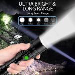 Super Bright Rechargeable Tactical LED Flashlight