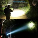 2-Pack Super Bright Rechargeable LED Flashlights