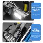 Ultra Bright 12M LM Tactical LED Flashlight